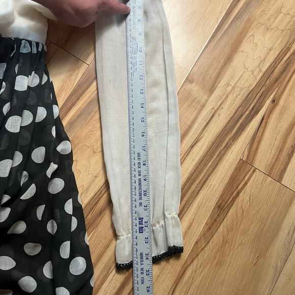 VINTAGE 60s Jody T Of California Skater Dress Size 4 Retro Polka Dot W/ Belt - Picture 4 of 8